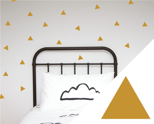 Large Triangles Wall Stickers