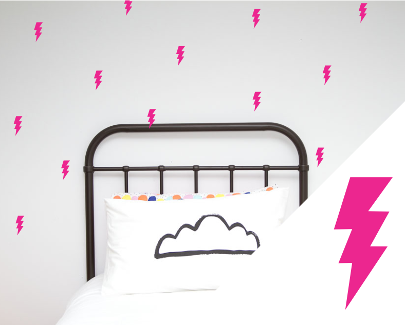 Lightning Bolts Wall Stickers