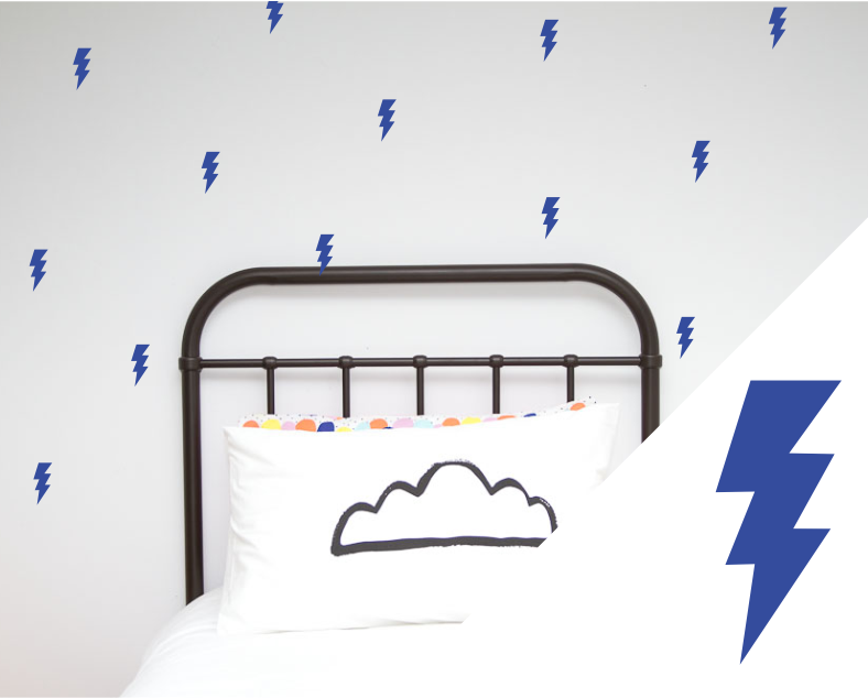 Lightning Bolts Wall Stickers