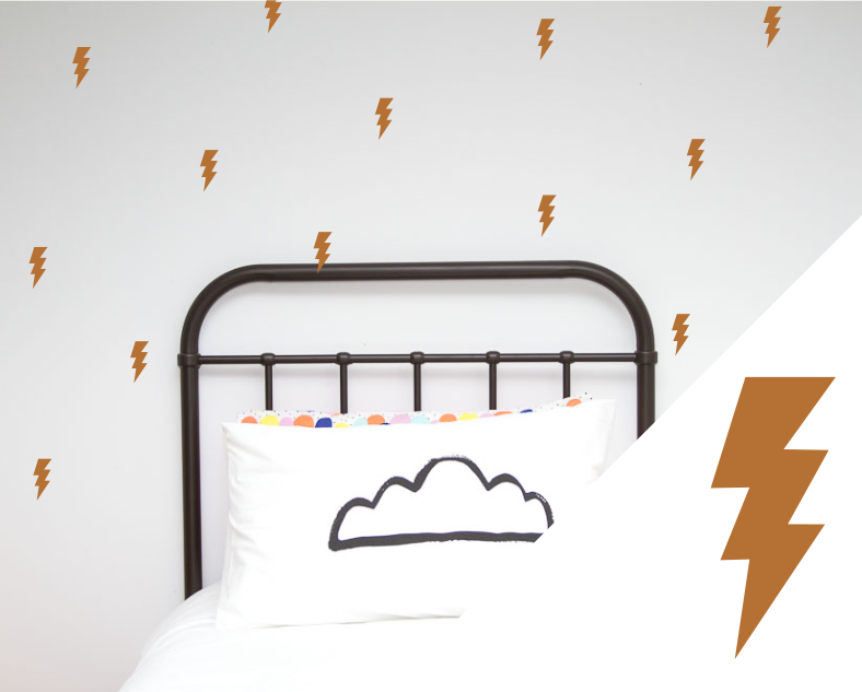 Lightning Bolts Wall Stickers
