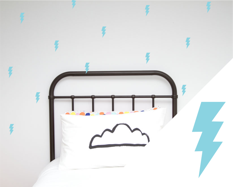 Lightning Bolts Wall Stickers