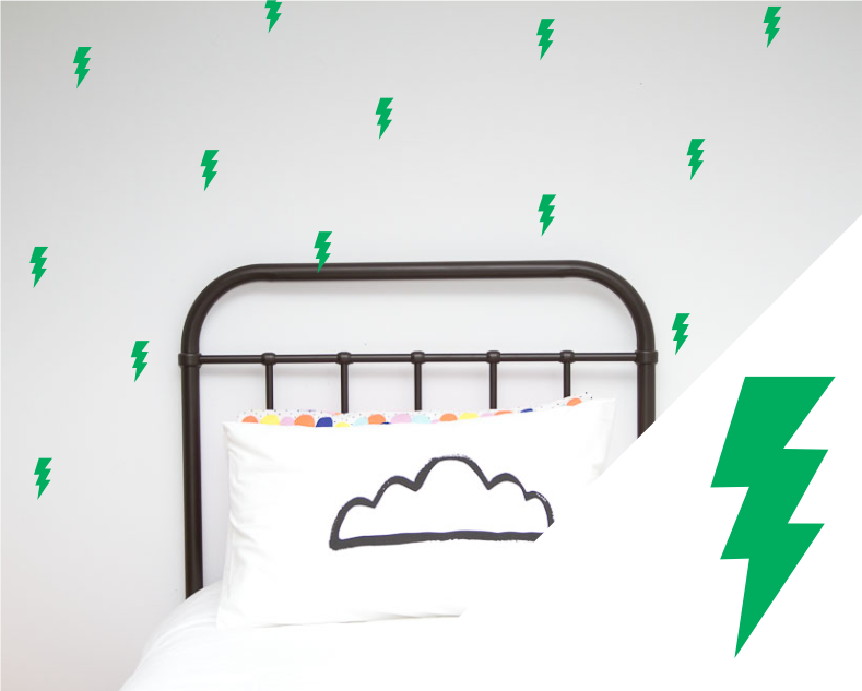 Lightning Bolts Wall Stickers