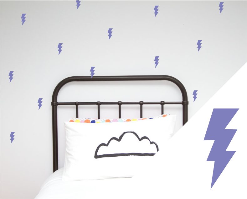 Lightning Bolts Wall Stickers