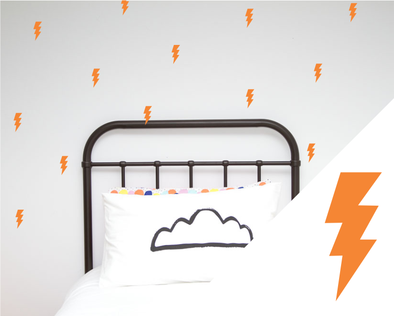 Lightning Bolts Wall Stickers