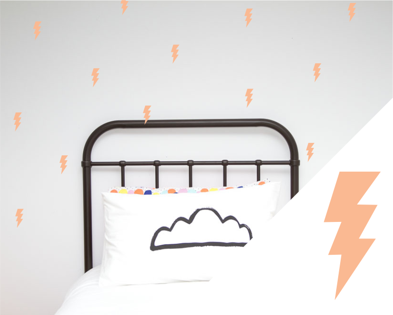 Lightning Bolts Wall Stickers