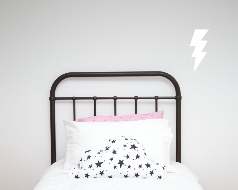 Lightning Bolt Single Wall Sticker