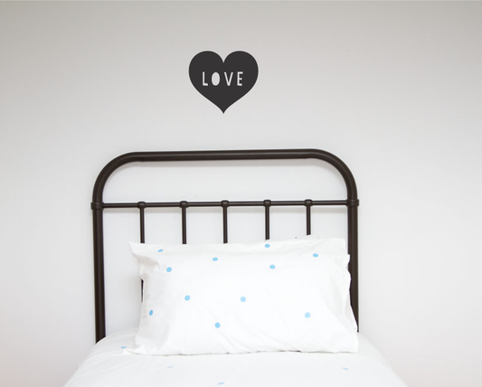 Love Heart Wall Decal