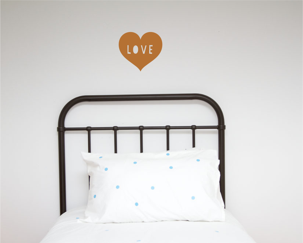 Love Heart Wall Decal