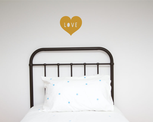 Love Heart Wall Decal