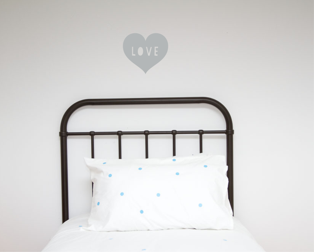 Love Heart Wall Decal