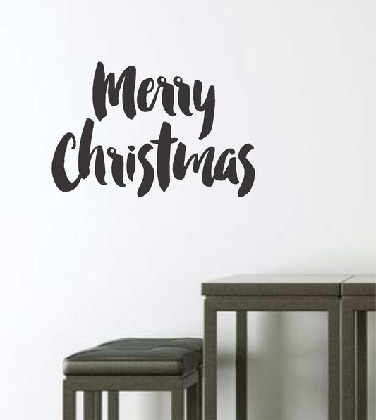 Merry Christmas Quote Wall Decal