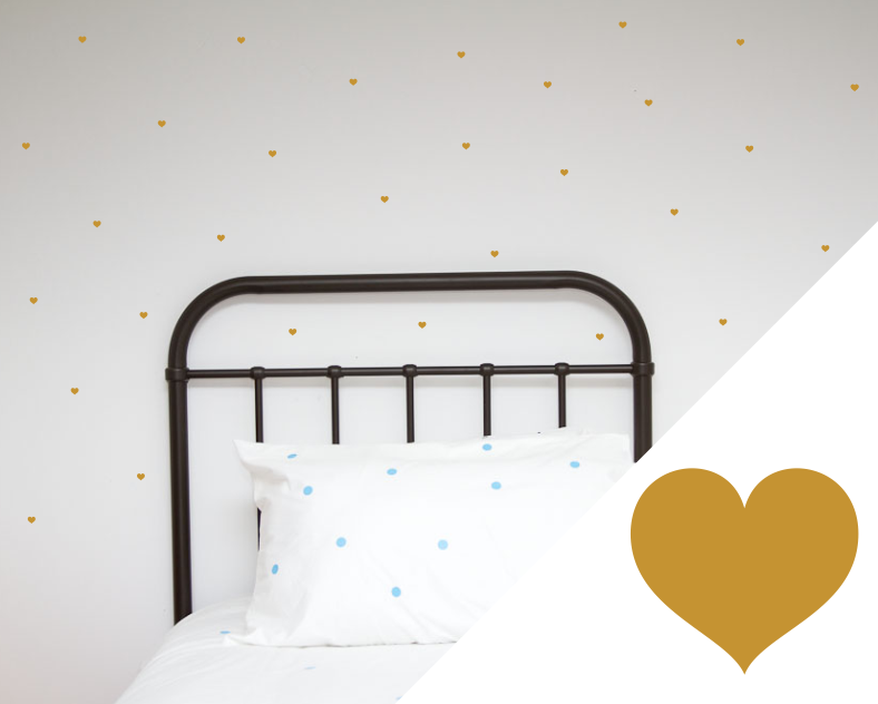 Mini Hearts Wall Stickers