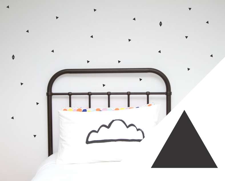 Mini Triangle Wall Stickers