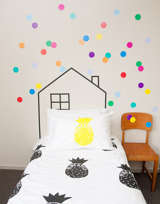 Large Polka Dots - Fruit Salad