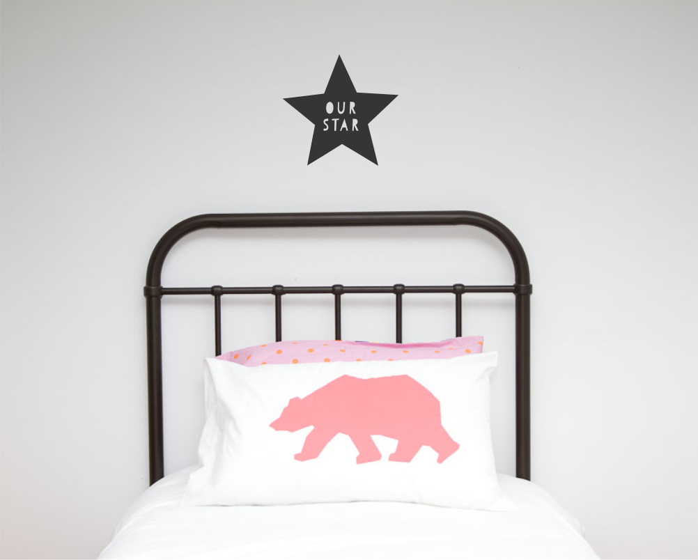 Our Star Wall Decal - Wall decals - 100 Percent Heart