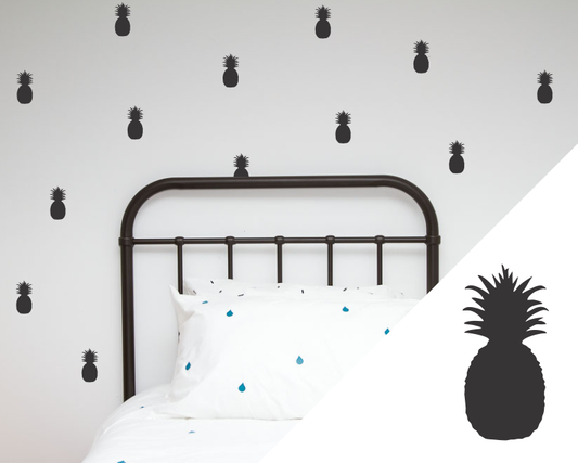 Pineapples Wall Stickers - Wall decals - 100 Percent Heart