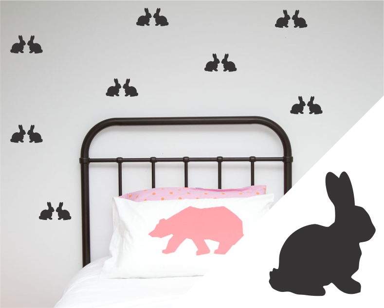 Rabbits Wall Stickers