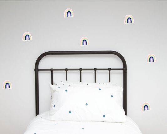 Rainbows Wall Stickers - Pastel