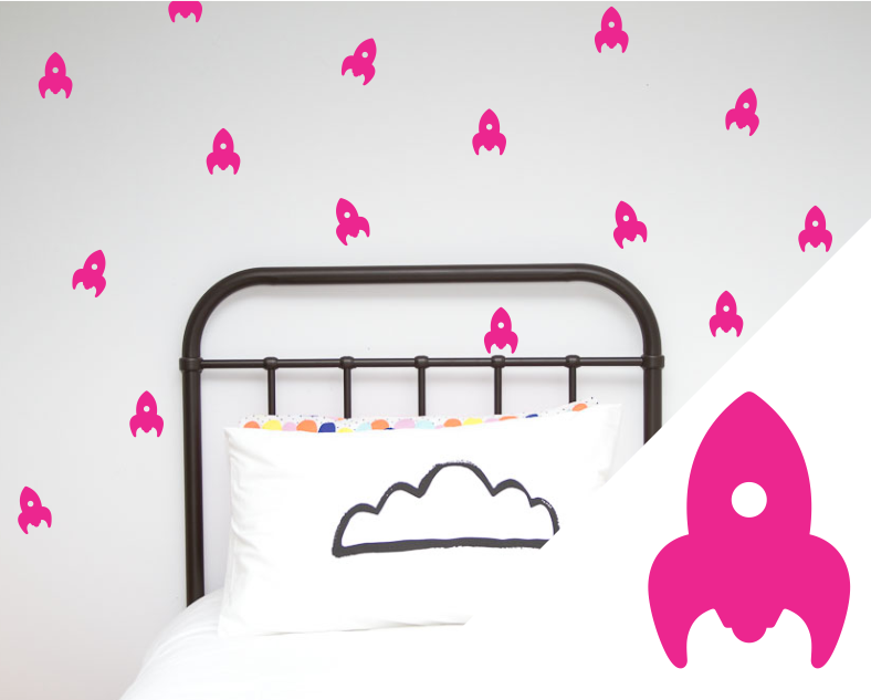 Rockets Wall Stickers