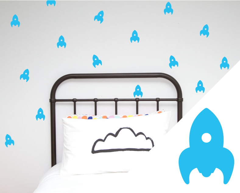Rockets Wall Stickers