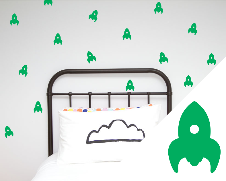 Rockets Wall Stickers