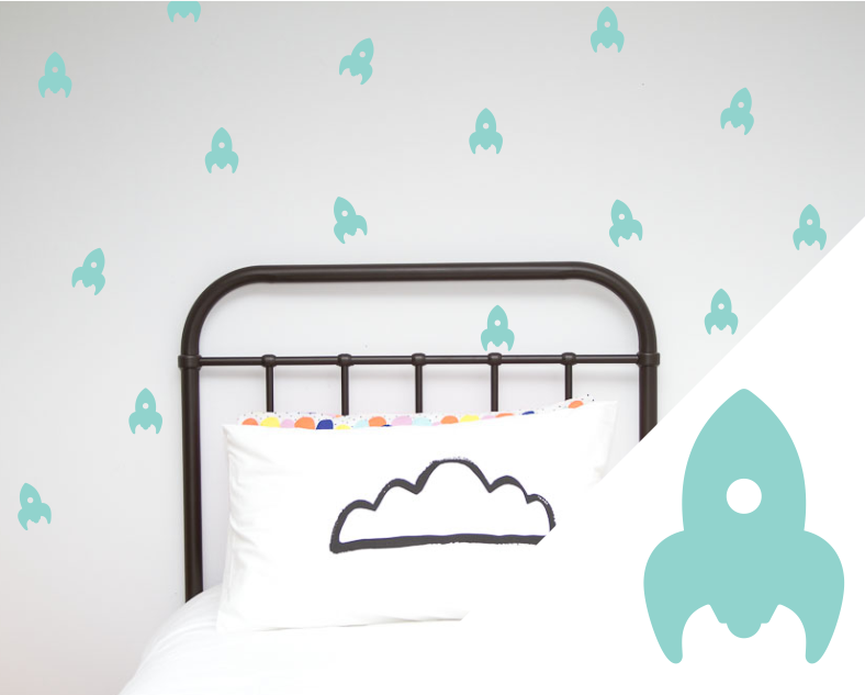 Rockets Wall Stickers