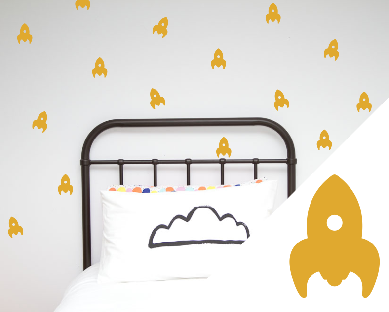 Rockets Wall Stickers