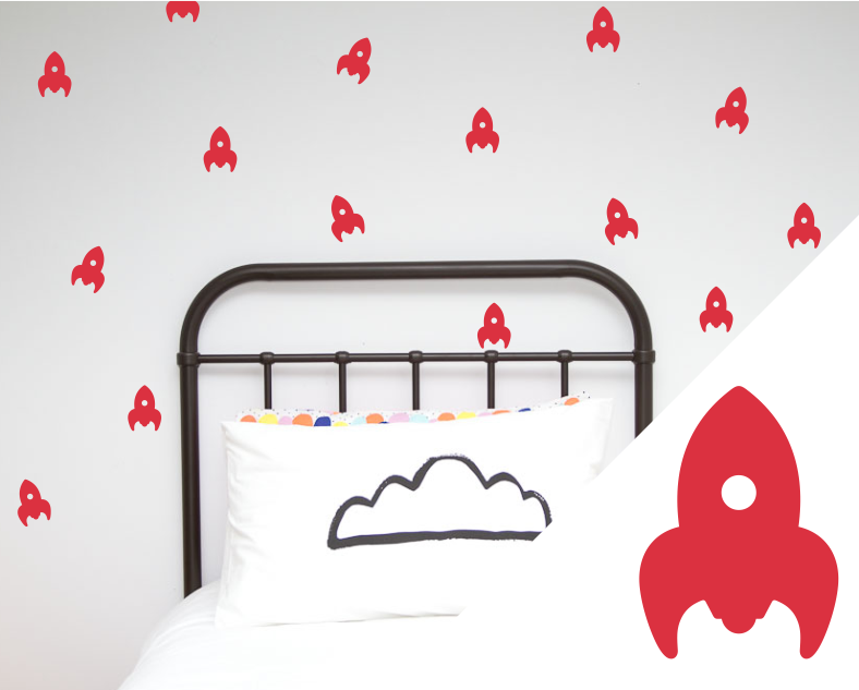 Rockets Wall Stickers