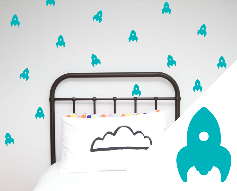 Rockets Wall Stickers