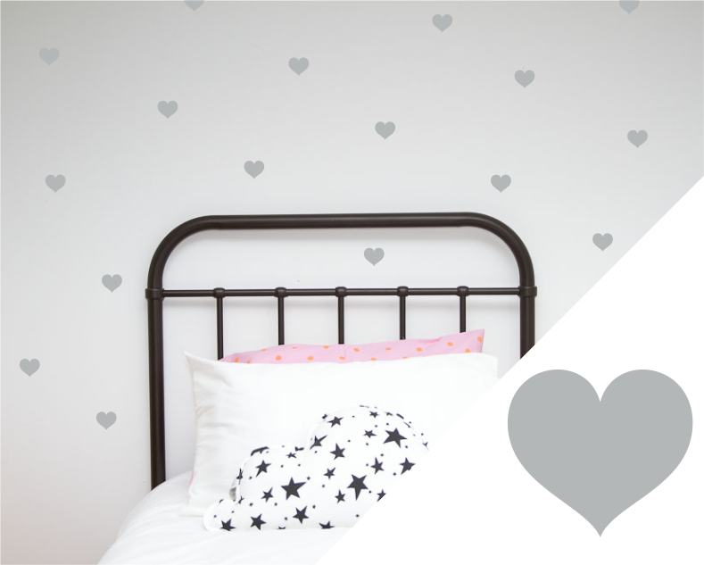 Heart Wall Stickers - Small