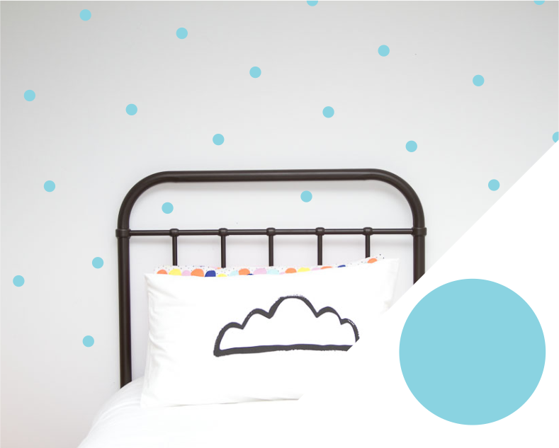 Polka Dot Wall Stickers - Small - Wall decals - 100 Percent Heart