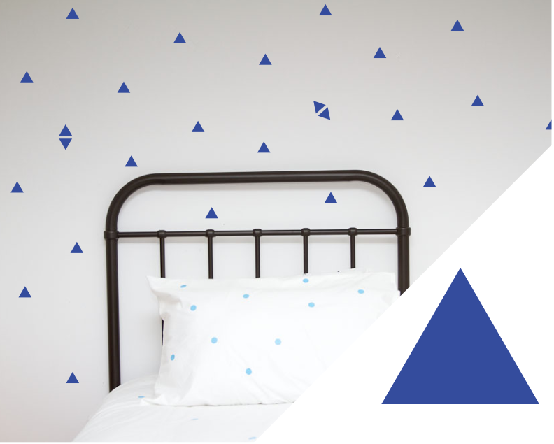 Triangle Wall Stickers - Small