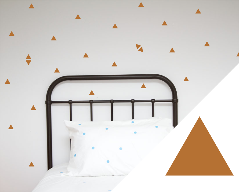 Triangle Wall Stickers - Small