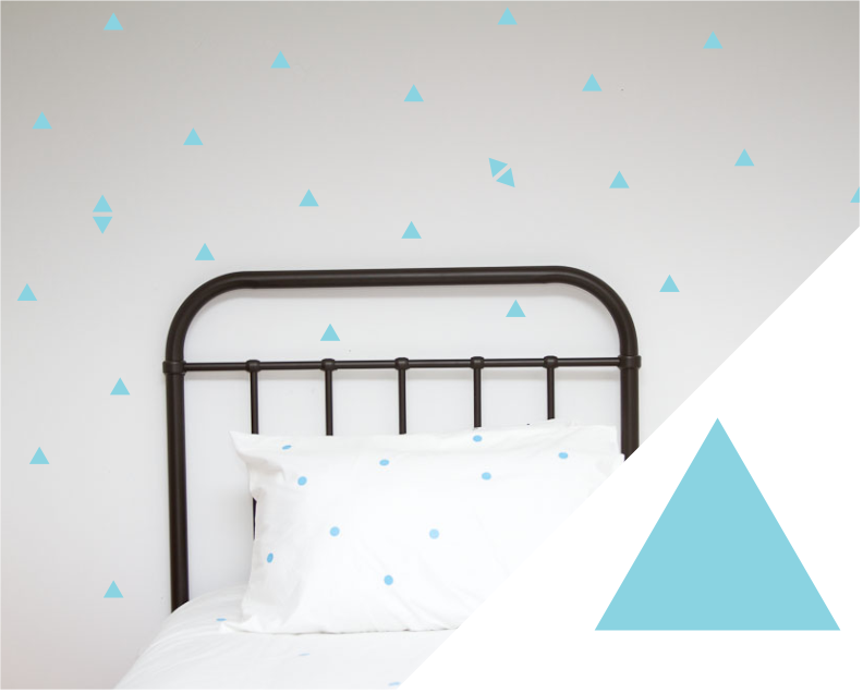 Triangle Wall Stickers - Small
