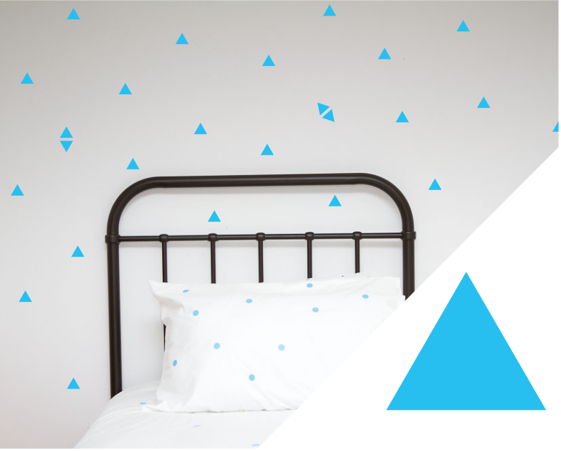 Triangle Wall Stickers - Small