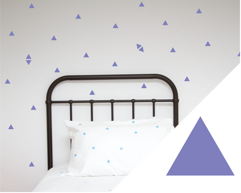 Triangle Wall Stickers - Small