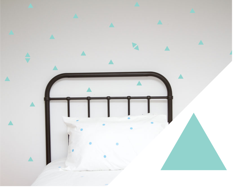 Triangle Wall Stickers - Small