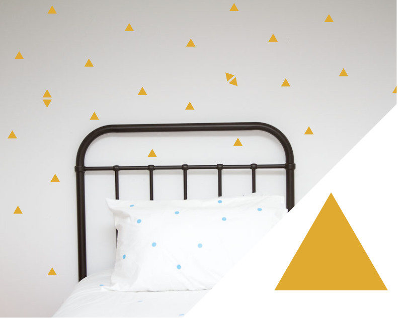 Triangle Wall Stickers - Small