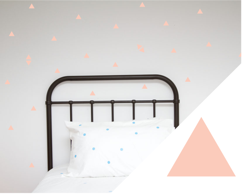 Triangle Wall Stickers - Small