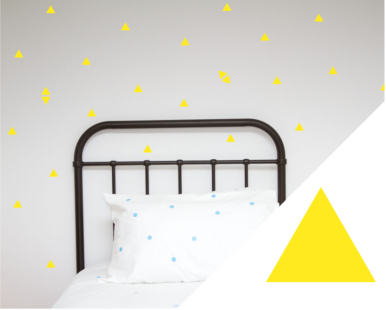 Triangle Wall Stickers - Small