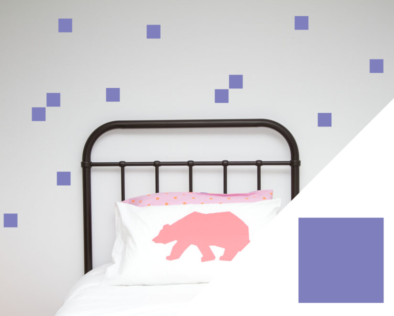 Squares Wall Stickers - Wall decals - 100 Percent Heart