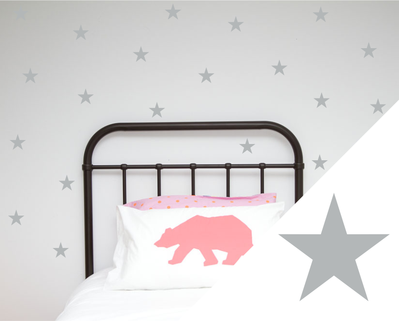 Stars Wall Art Stickers - Wall decals - 100 Percent Heart
