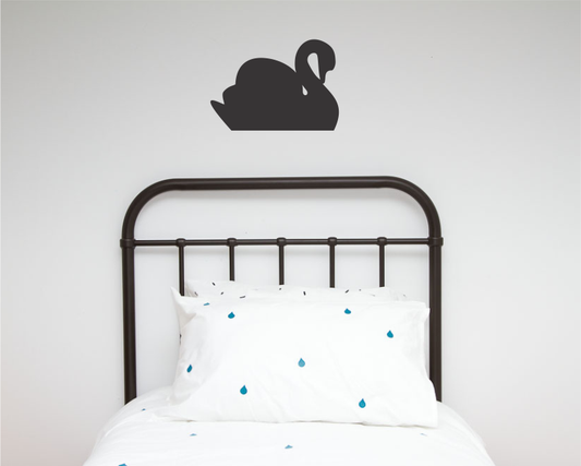 Swan Single Wall Sticker - Wall decals - 100 Percent Heart 