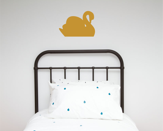 Swan Single Wall Sticker