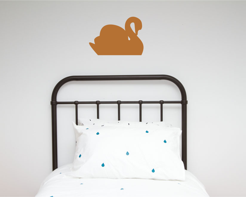 Swan Single Wall Sticker