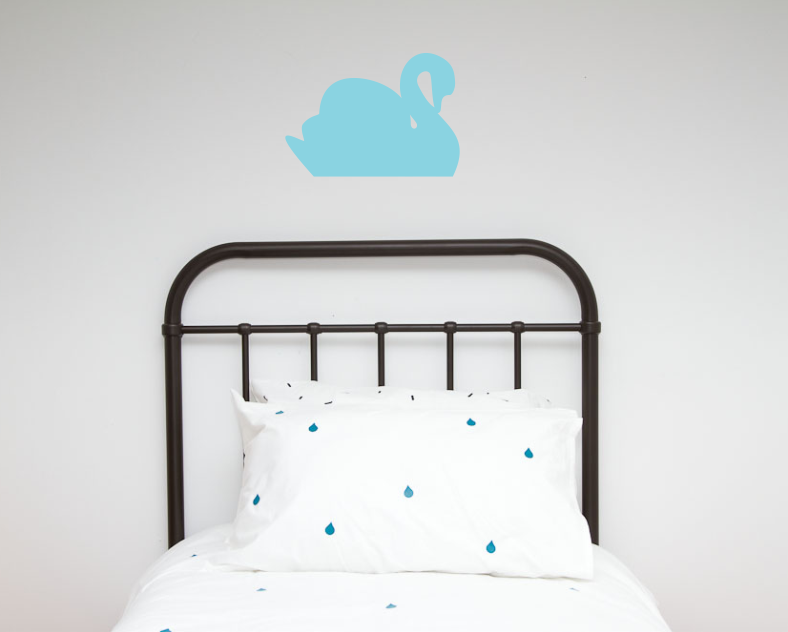 Swan Single Wall Sticker