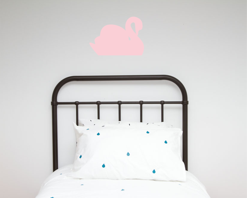 Swan Single Wall Sticker