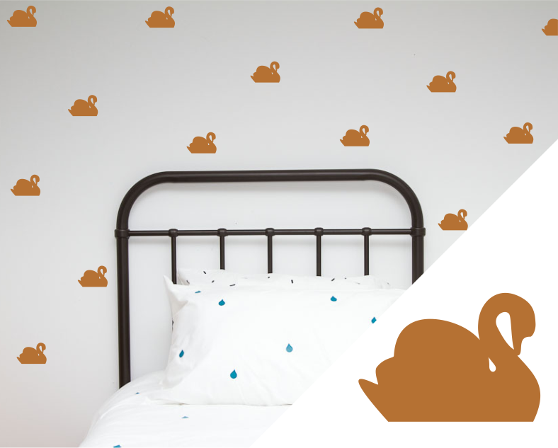Swans Wall Stickers