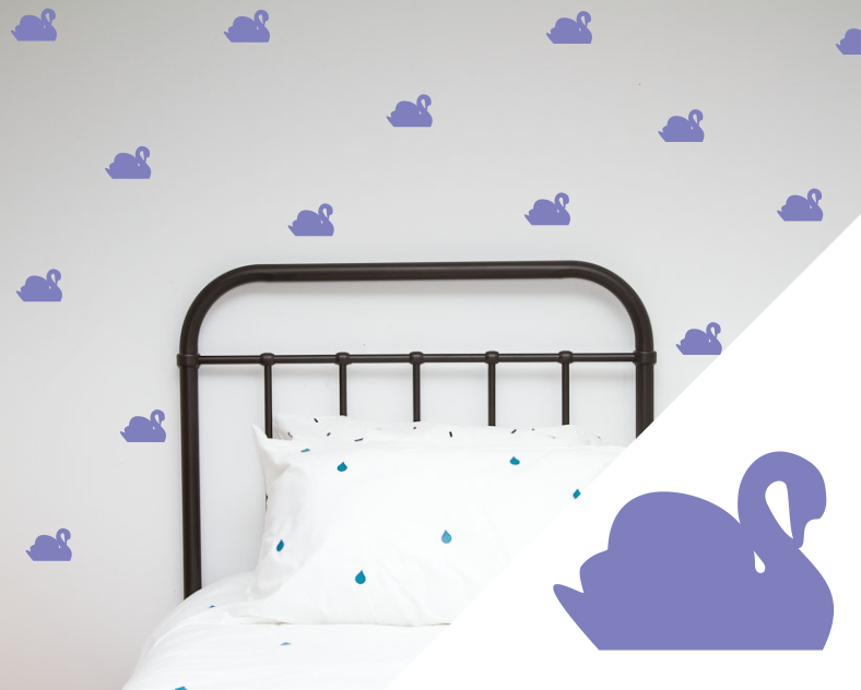 Swans Wall Stickers