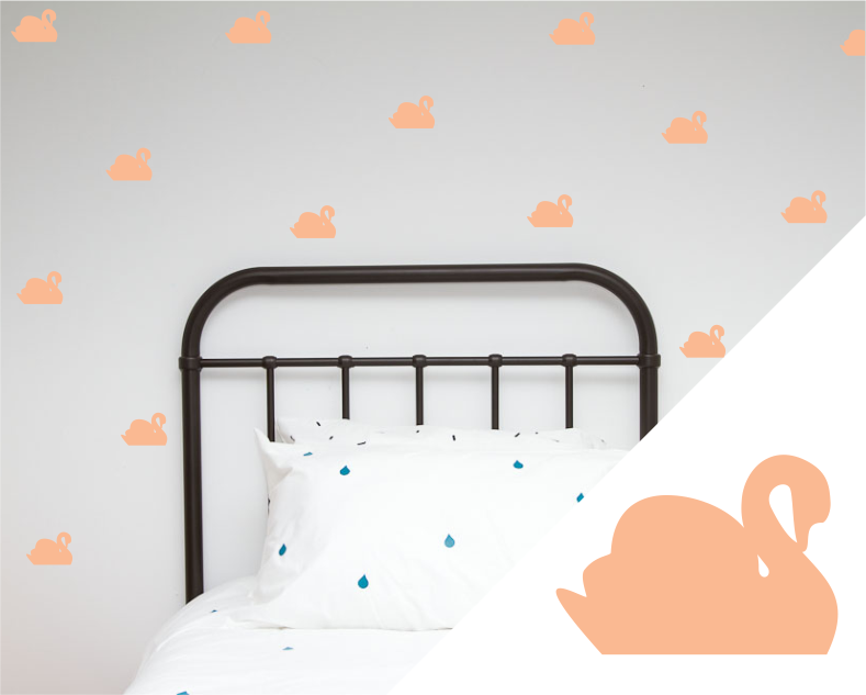 Swans Wall Stickers